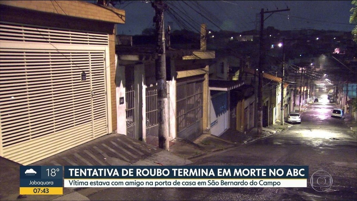 Homem morre durante tentativa de assalto em São Bernardo do Campo São