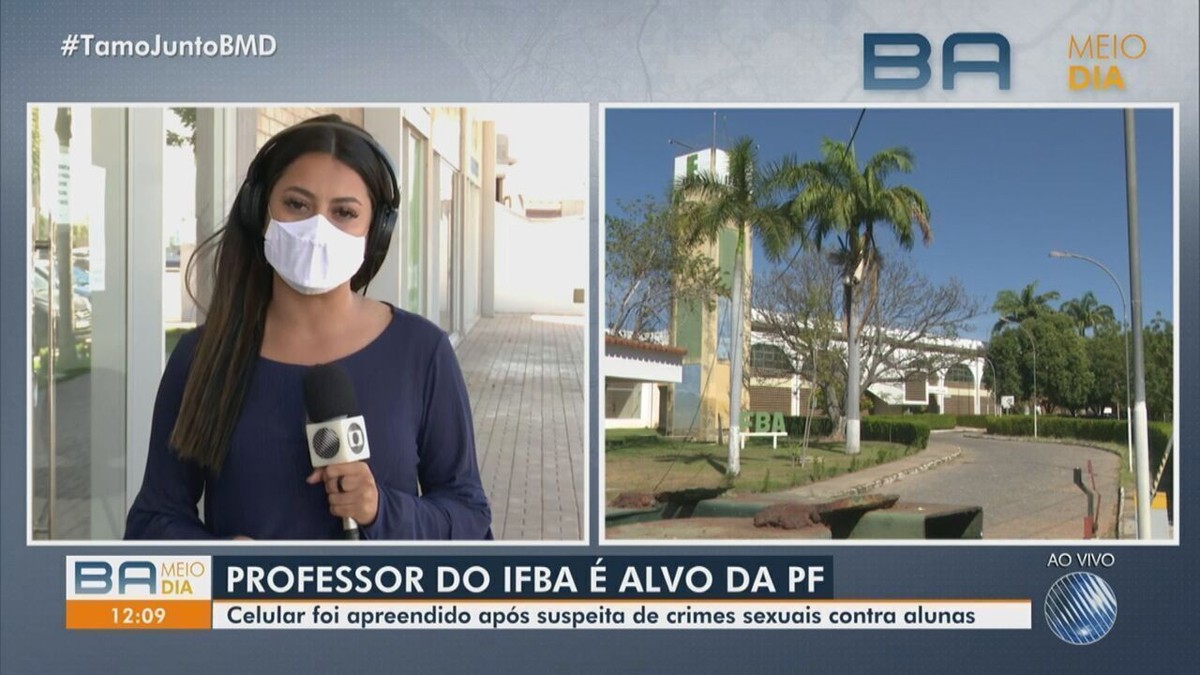 Pol Cia Federal Apreende Celular De Professor Do Ifba Suspeito De Cometer Ass Dio Sexual Contra