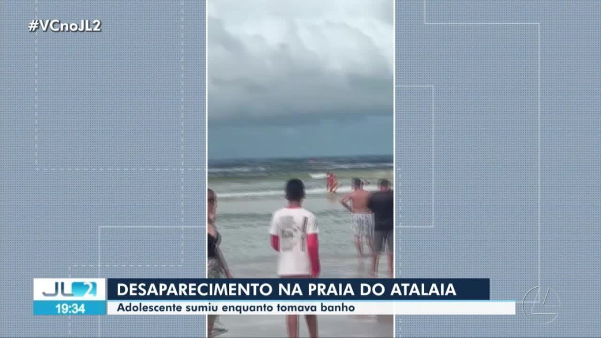 Adolescente Desaparece No Mar Em Salin Polis No Par Par G