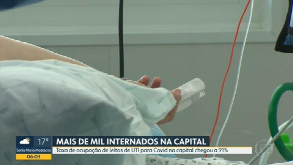 Rio tem mais de mil internados em hospitais públicos o maior número