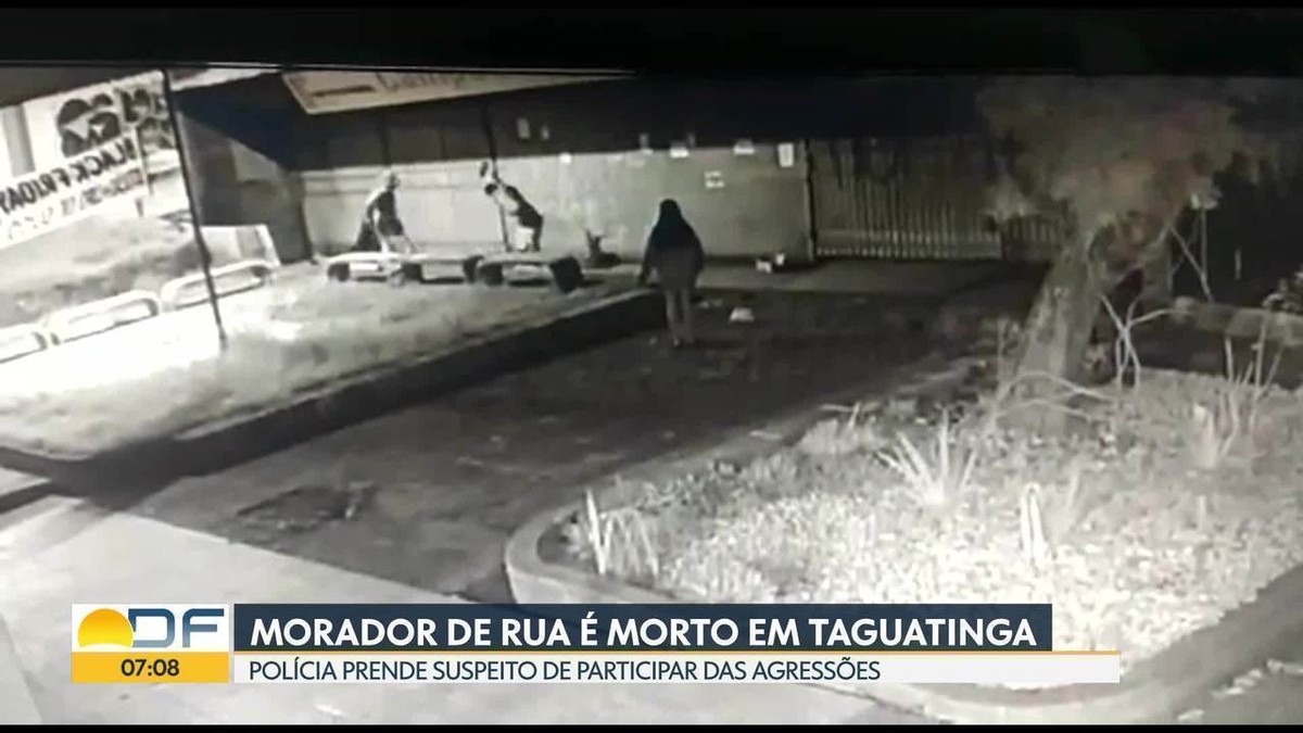 Homem Preso Por Espancar At A Morte Morador De Rua No Df Distrito