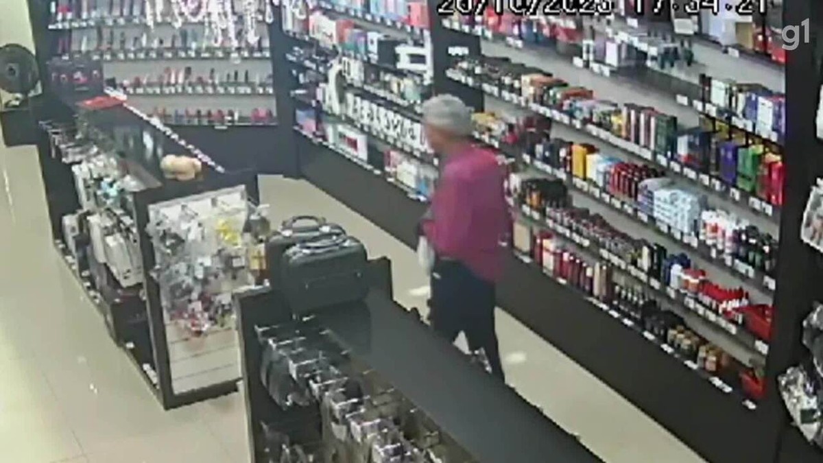 V Deo Homem Furta Perfume Ntimo E Lingerie Em Sex Shop No Df Distrito Federal G