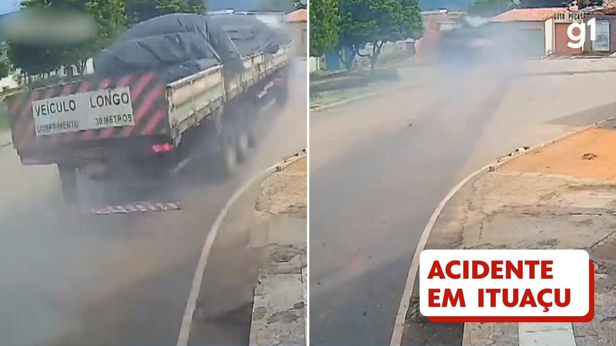 Mãe e filha morrem após carreta carregada de cimento invadir casa na