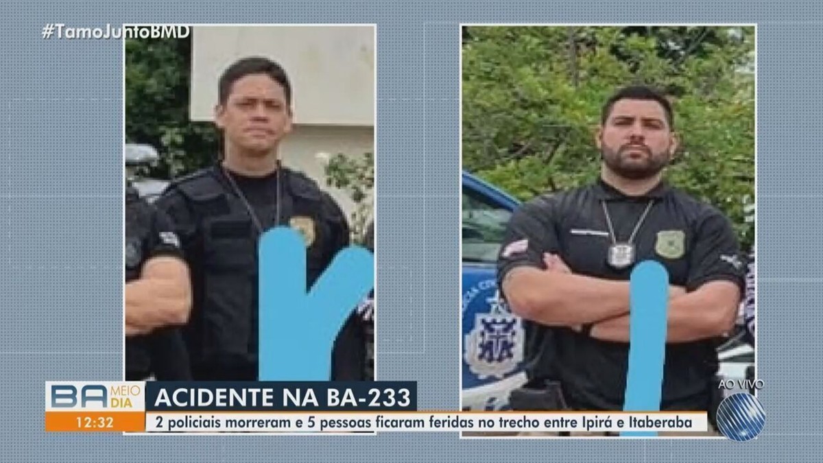 Policiais civis morrem após acidente em rodovia na Bahia Bahia G1