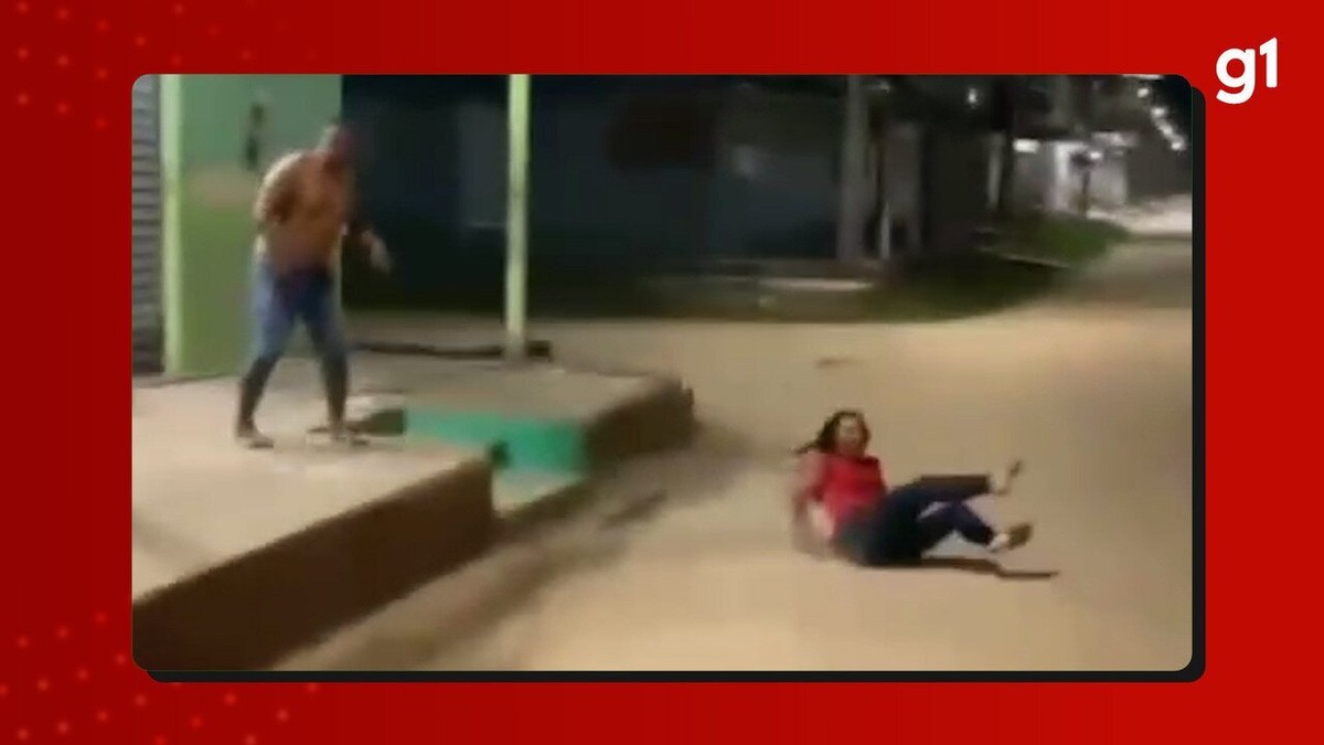 V Deo Mulher Agredida Socos E Derrubada Por Homem Em Rua No