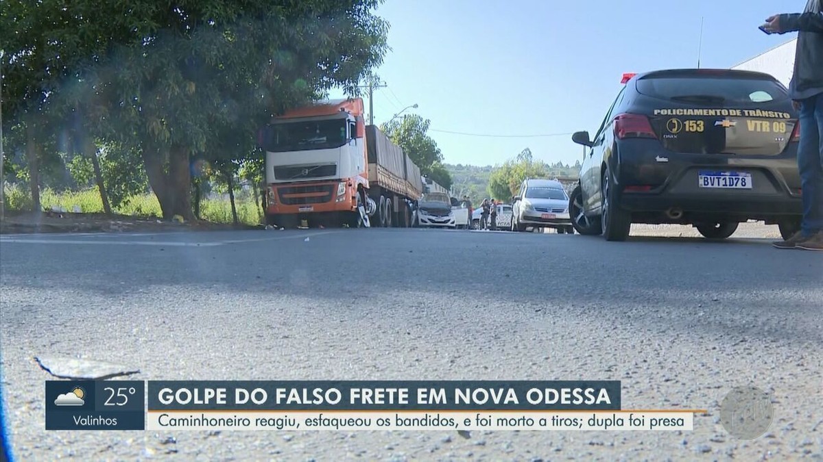 Caminhoneiro é morto a tiros após cair em golpe de falso frete no