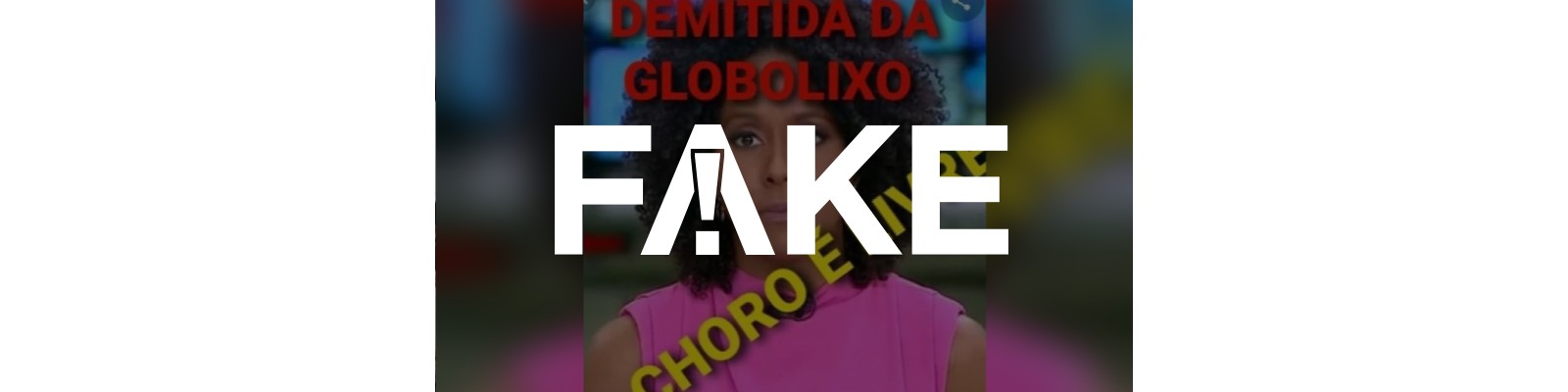 É FAKE que Maju Coutinho foi demitida da TV Globo Fato ou Fake G1