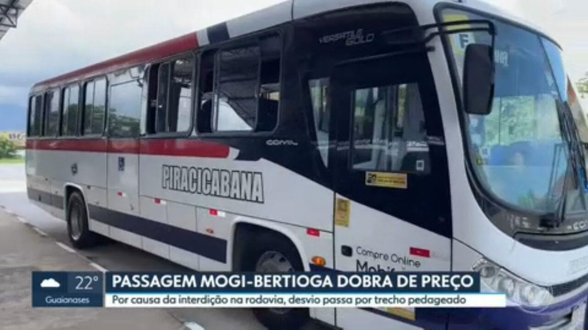 Passagem De Nibus De Mogi Das Cruzes A Bertioga Mais Do Que Dobra De