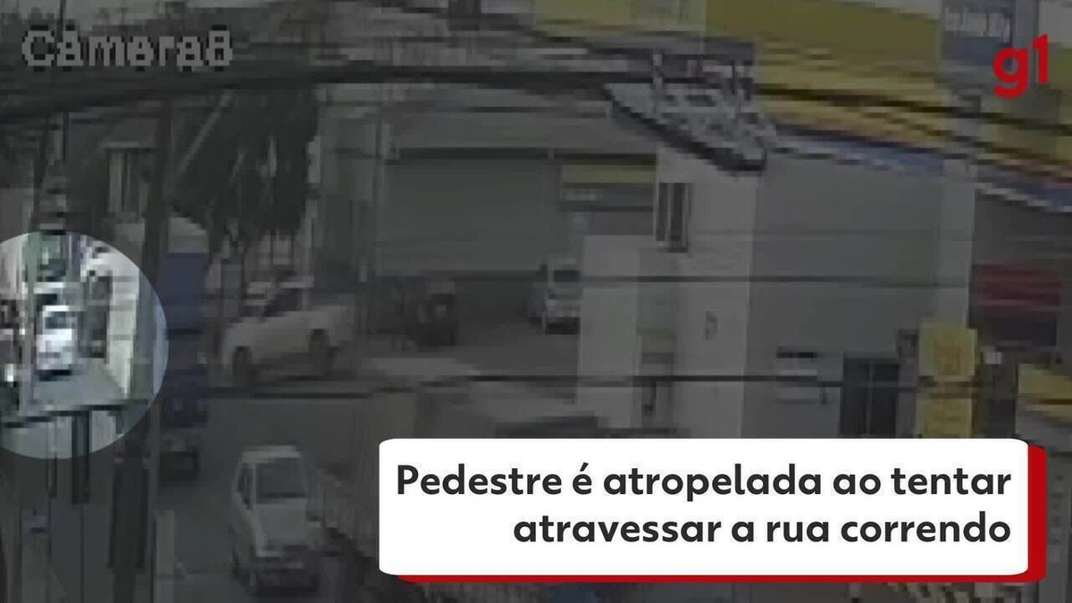 V Deo Mulher Atropelada Ao Tentar Atravessar Rua Correndo Em Ponta