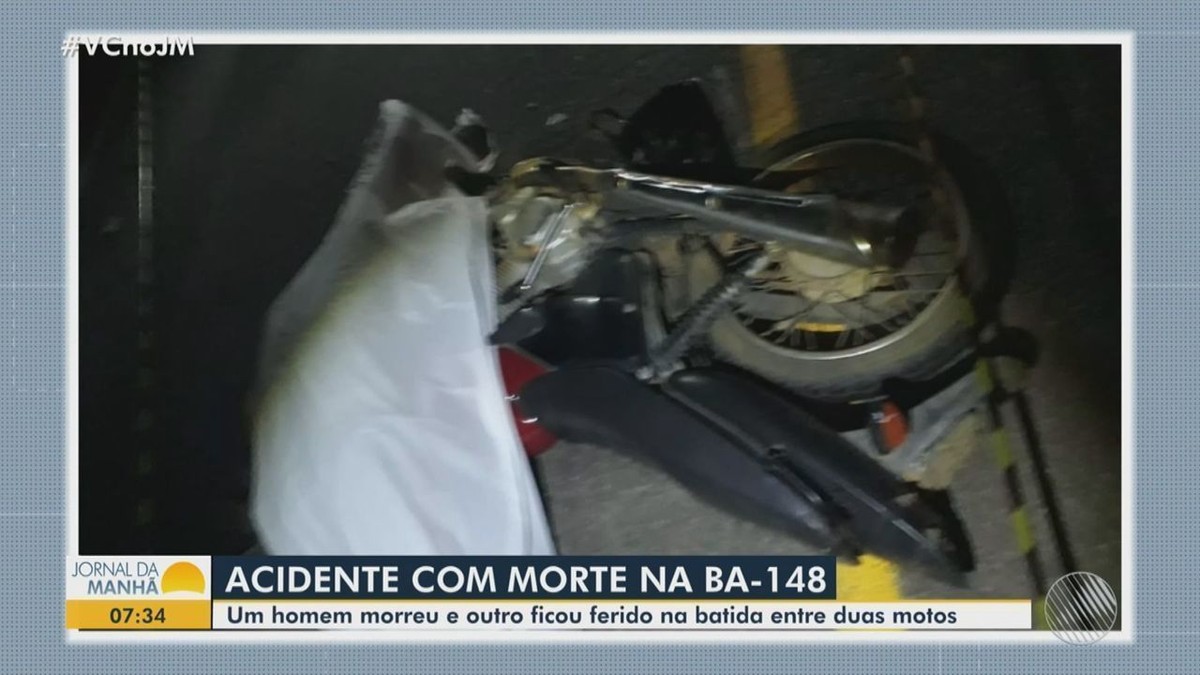 Batida Entre Duas Motocicletas Deixa Uma Pessoa Morta E Outra Ferida No