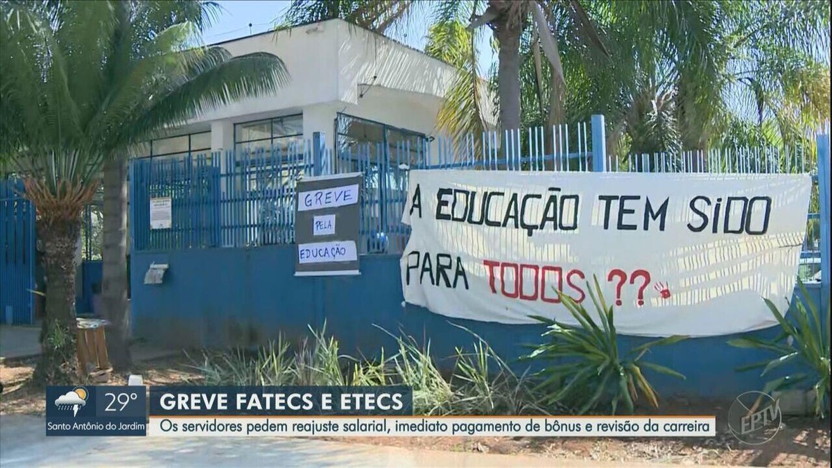 Servidores de Etecs e Fatecs na região de Piracicaba aderem greve veja