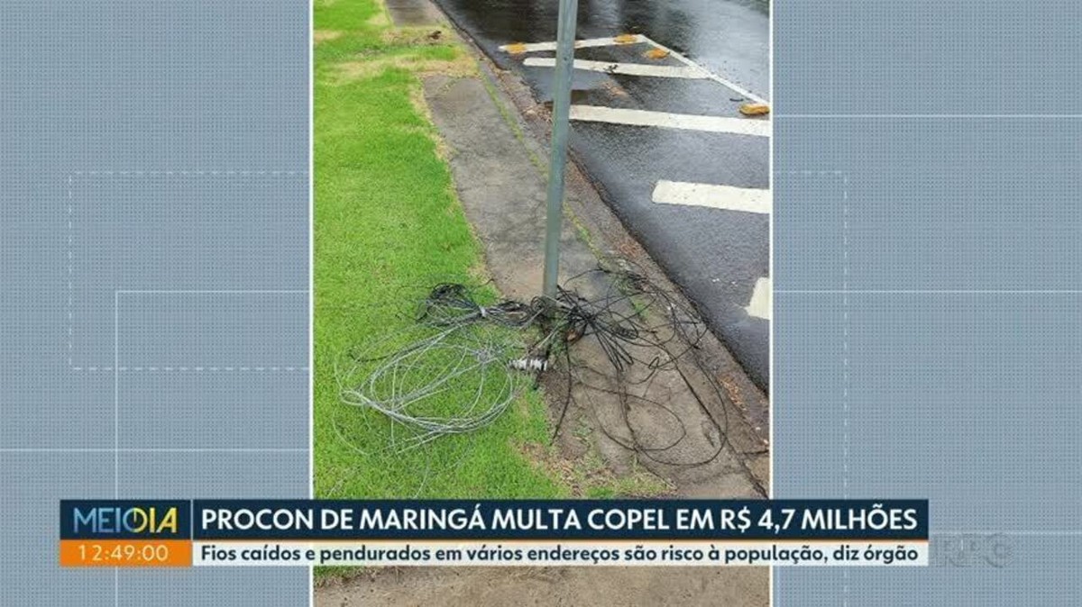 Procon Multa Copel Em R Milh Es Pela Falta De Manuten O De Fios