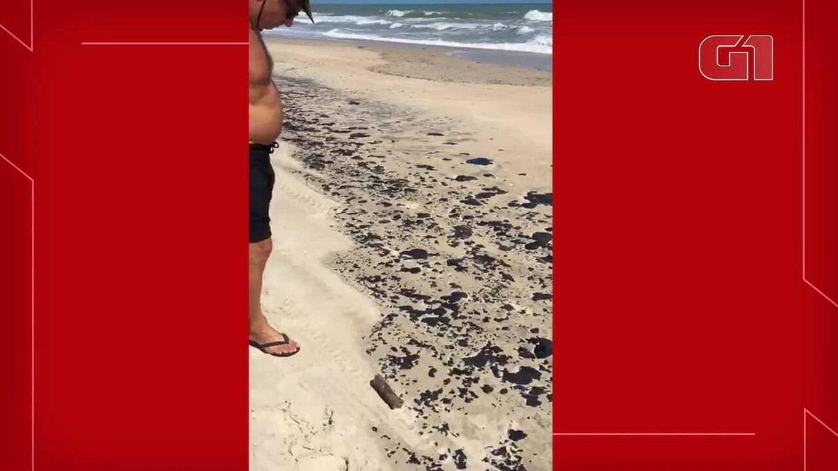 Mancha de óleo volta a aparecer na Praia do Cumbuco destino