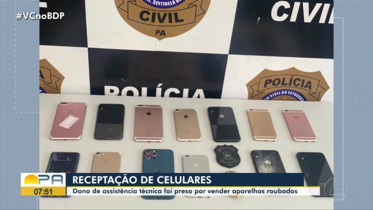 Dono De Assist Ncia T Cnica Preso Suspeito De Vender Celulares