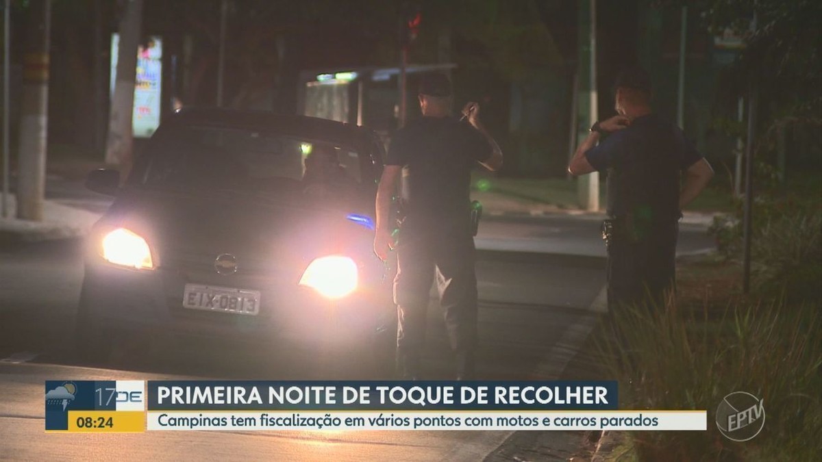 Primeira Noite De Toque De Recolher Em Campinas Tem Ruas Mais Vazias