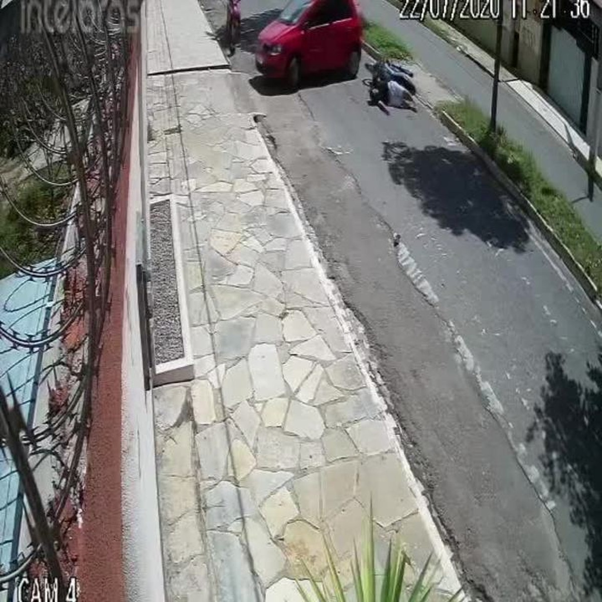 Homem Arremessado Por Cima De Carro Em Acidente Em Mossor Veja