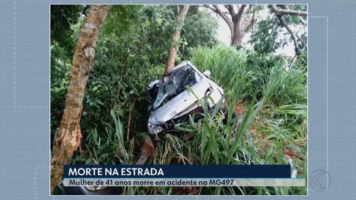 Carro aquaplana e causa acidente na MG 497 em Iturama Triângulo