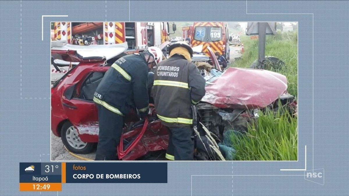 Acidente Dois Carros Provoca Mortes E Deixa Feridos Na BR 470 Em