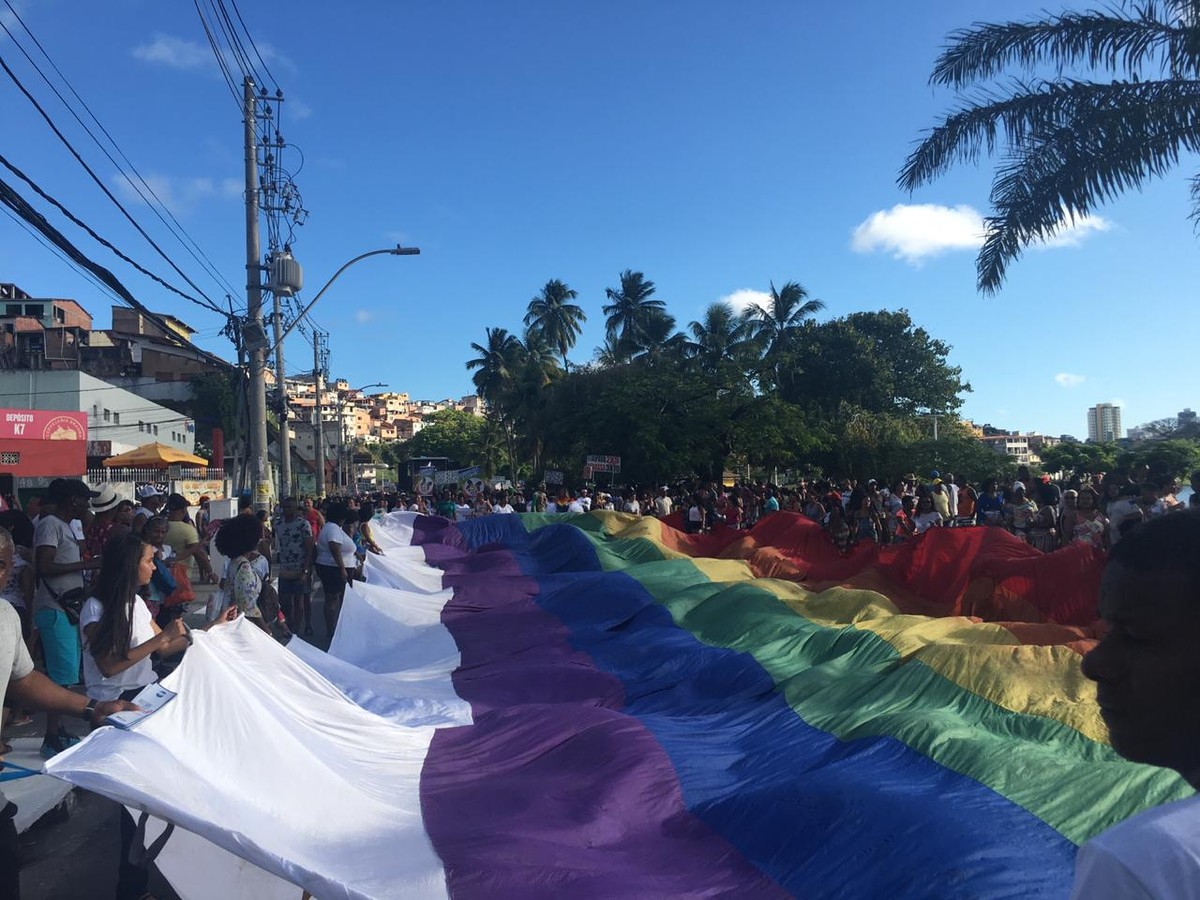 Fotos Confira Imagens Da Edi O Da Parada Gay De Salvador Bahia G