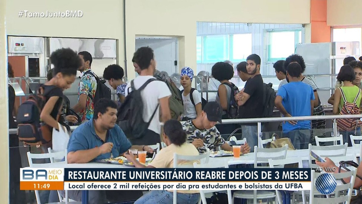 Restaurante Da Ufba Volta A Funcionar Ap S Tr S Meses Fechado Para