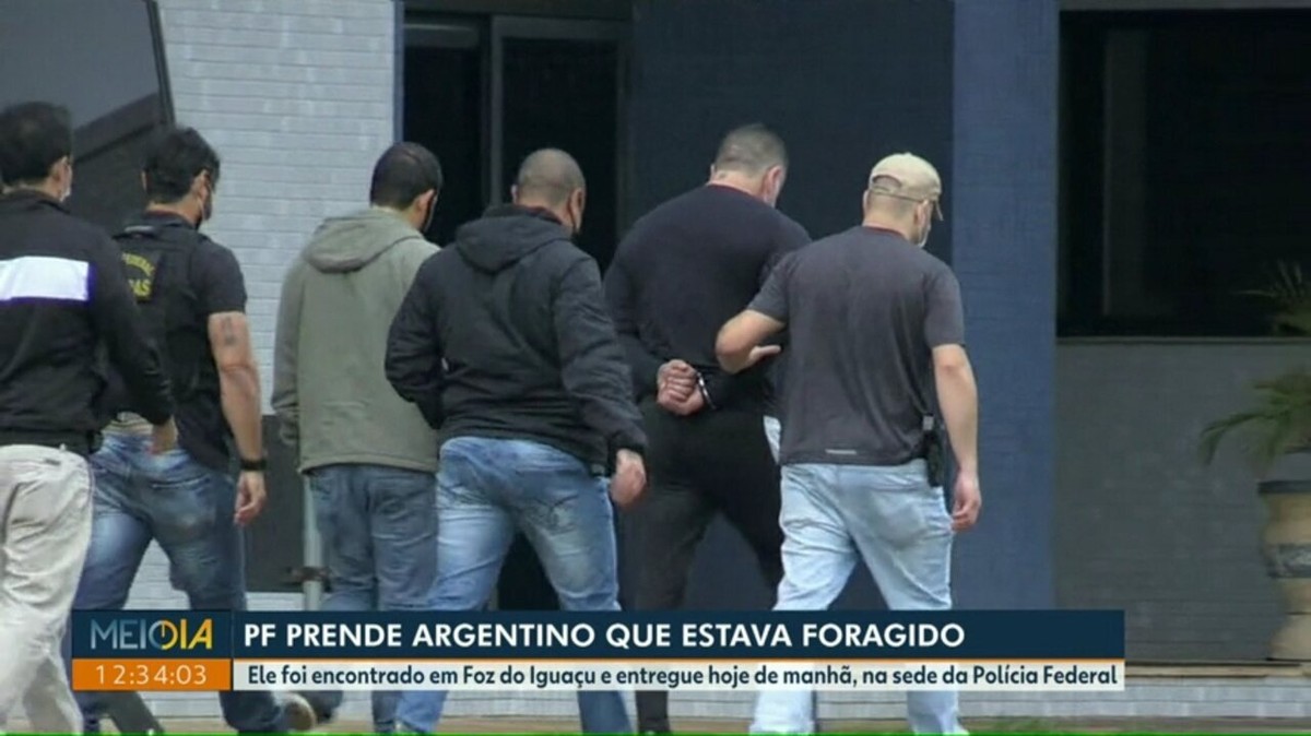 Argentino Procurado Pela Interpol Preso Em Foz Do Igua U Ap S Mais De