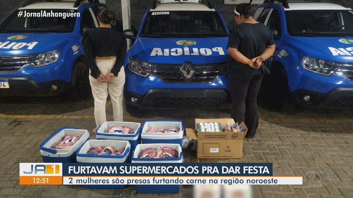 Primas S O Presas Suspeitas De Furtar Carne E Cerveja Para Fazer Festa