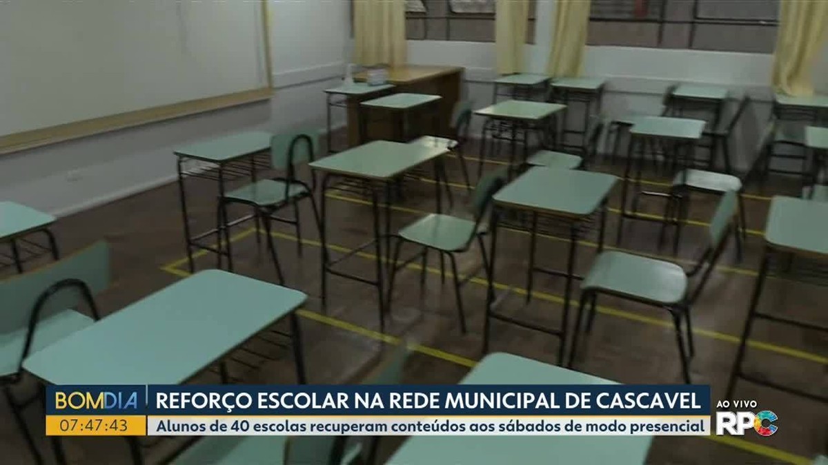 Alunos da rede municipal de ensino de Cascavel começam aulas