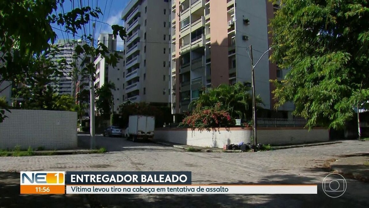 Entregador De Aplicativo Baleado Na Cabe A Em Tentativa De Assalto No