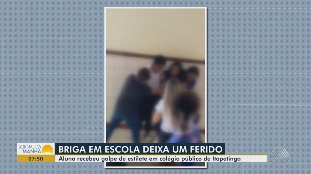 Estudante Fica Ferido Ap S Tentar Separar Briga Dentro De Escola No