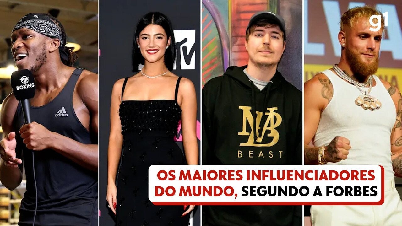 Os Maiores Influenciadores Do Mundo Em Segundo A Forbes