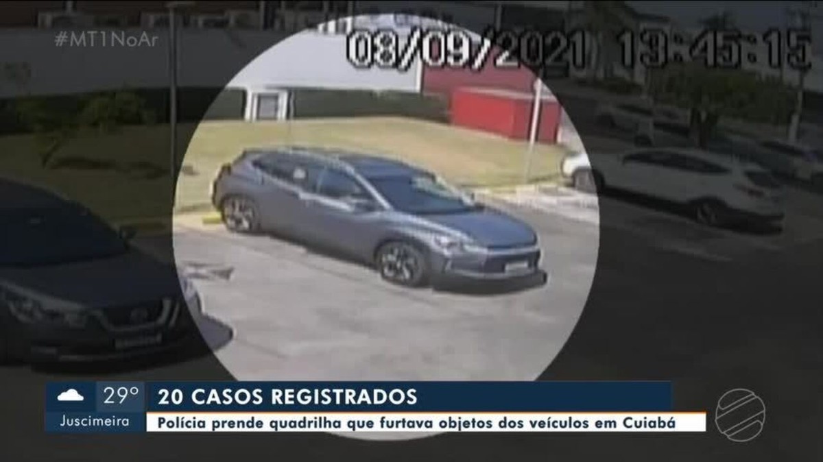 Criminosos Bloqueiam Alarme De Carros E Furtam Bolsas E Outros