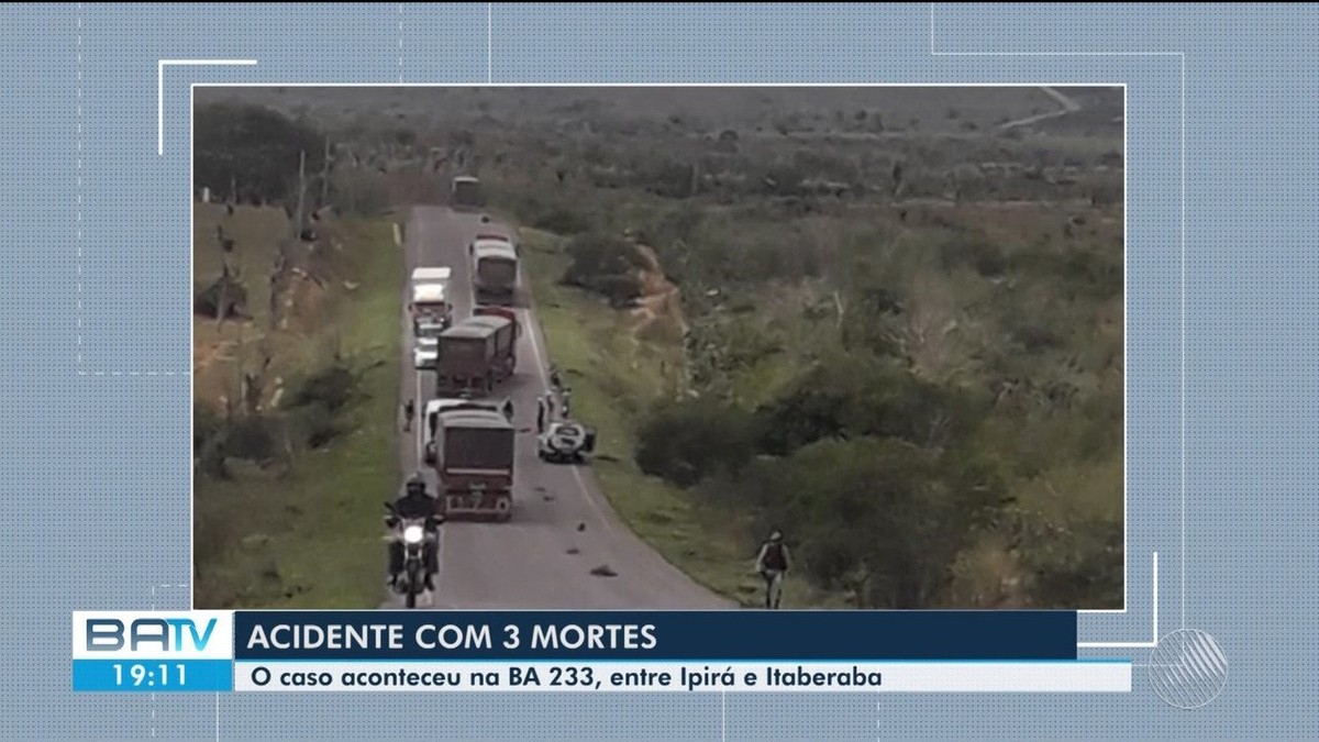 Tr S Pessoas Que Estavam Em Moto S O Atingidas Por Pneu De Carreta E