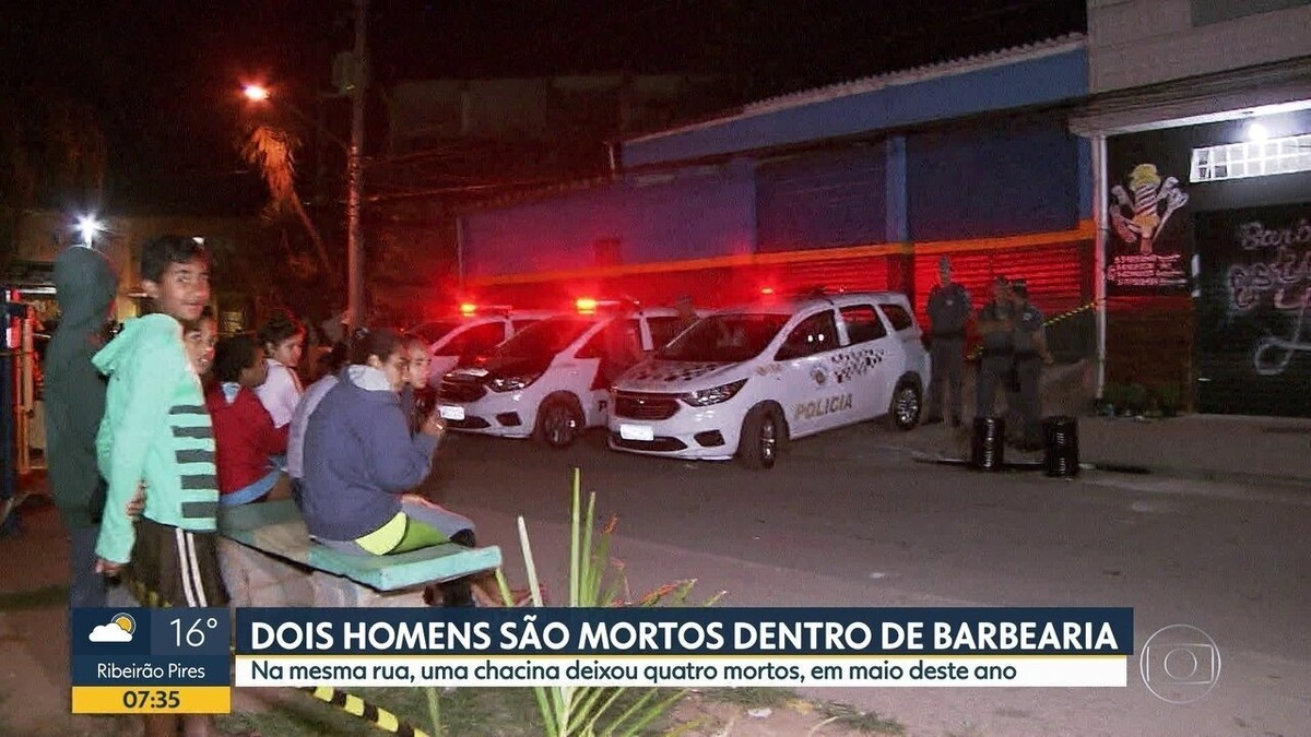 Dois Homens S O Mortos A Tiros Dentro De Uma Barbearia Na Zona Norte De