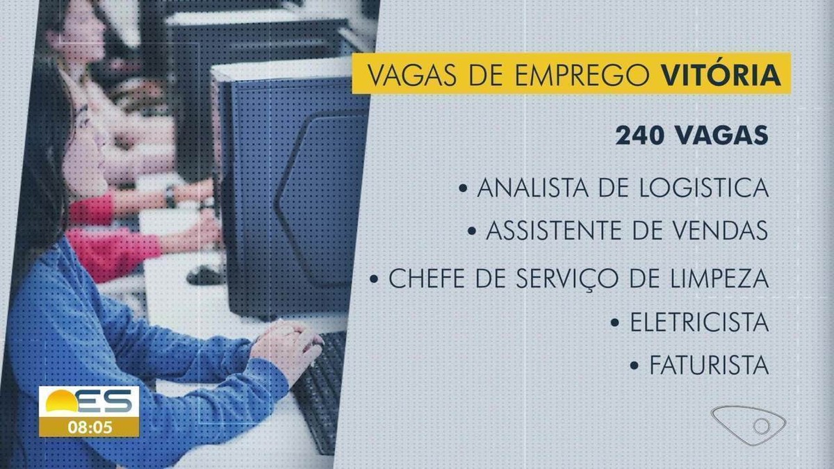 Mais De Mil Vagas De Emprego Est O Abertas Na Grande Vit Ria Saiba