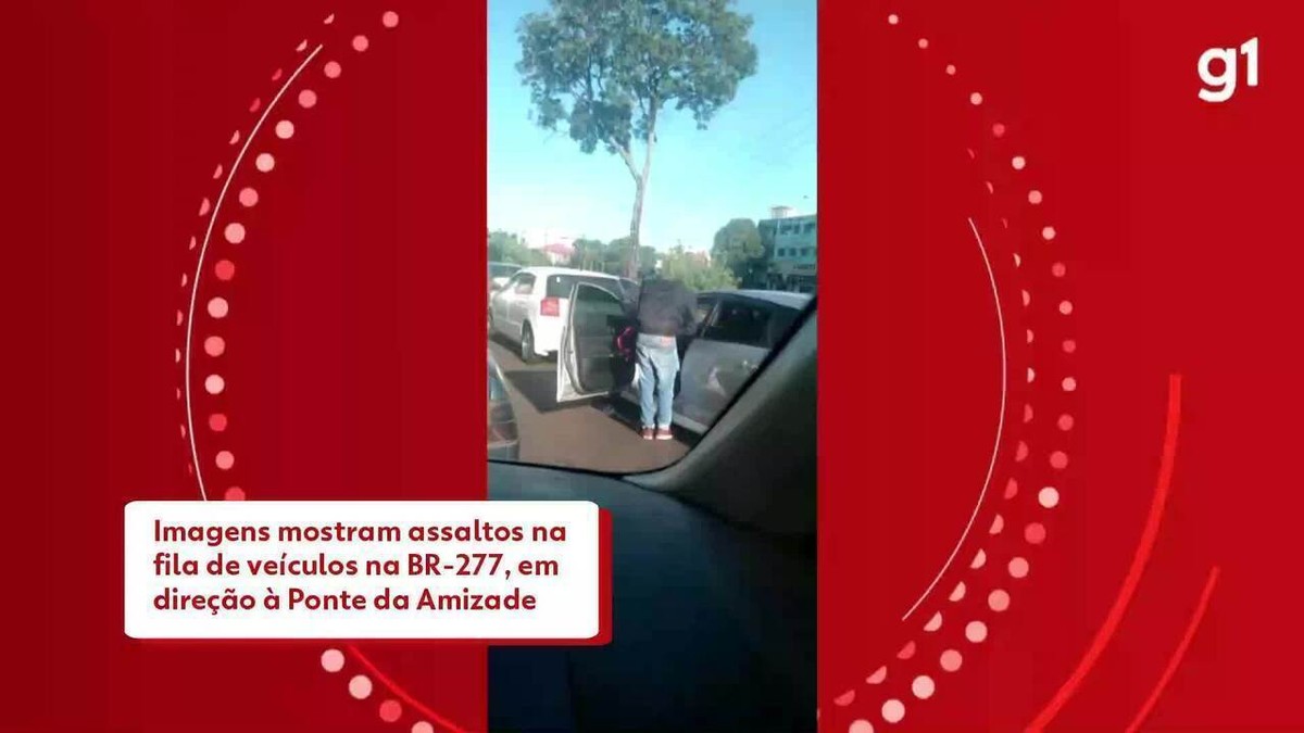 V Deo Imagens Mostram Onda De Assaltos Na Fila Da Br Em Dire O