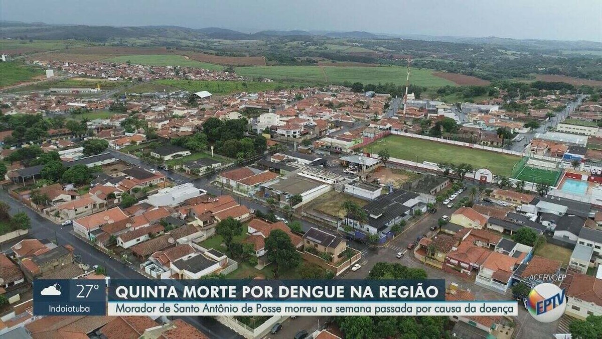 Região chega a 4 mortes por dengue após óbito em Santo Antônio de Posse