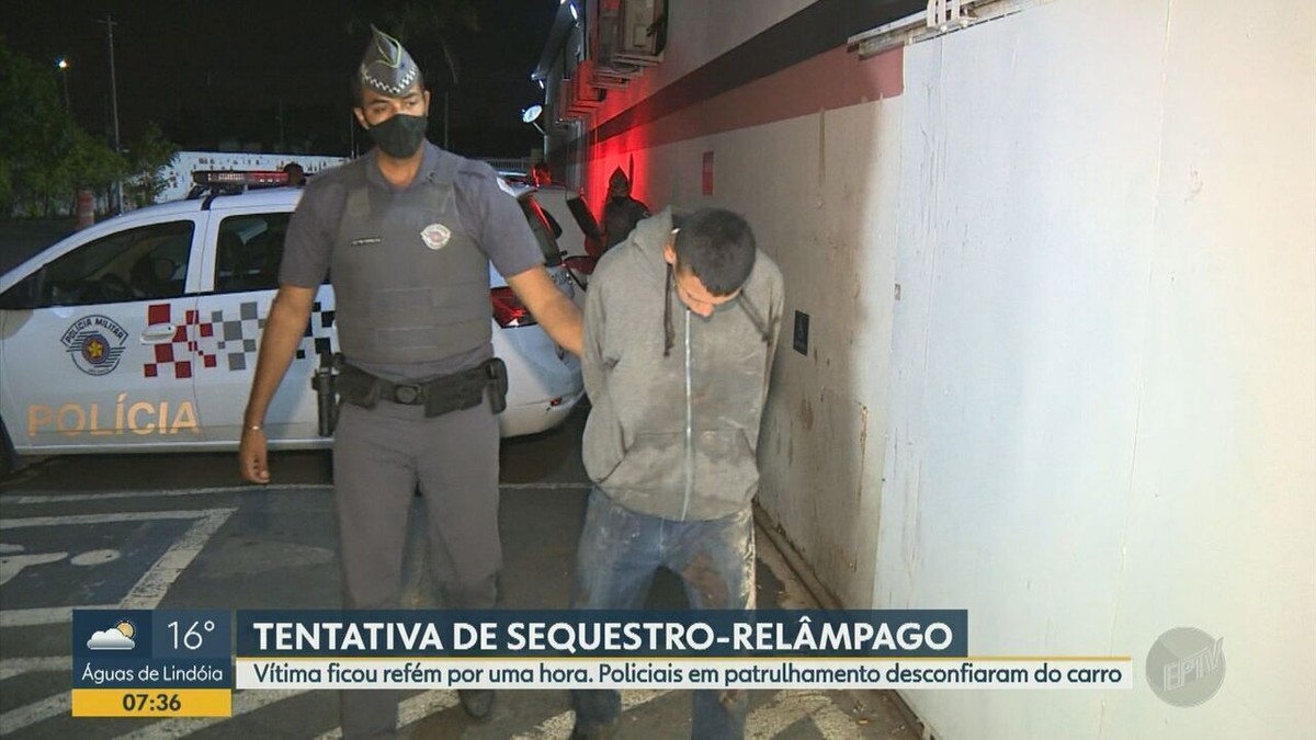 Homem Preso Ap S Fazer Mulher De Ref M Por Hora Durante Sequestro