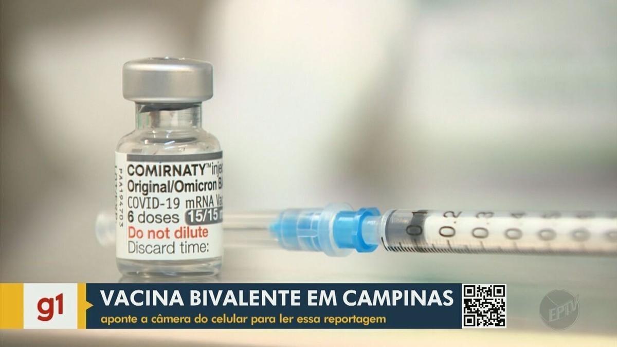 Covid 19 Campinas começa a aplicar 2ª dose da vacina bivalente para