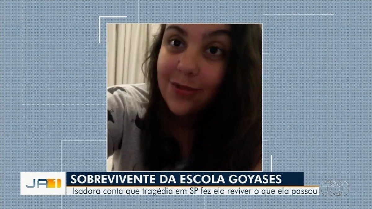 Estudante baleada em escola de Goiânia diz reviver tragédia após