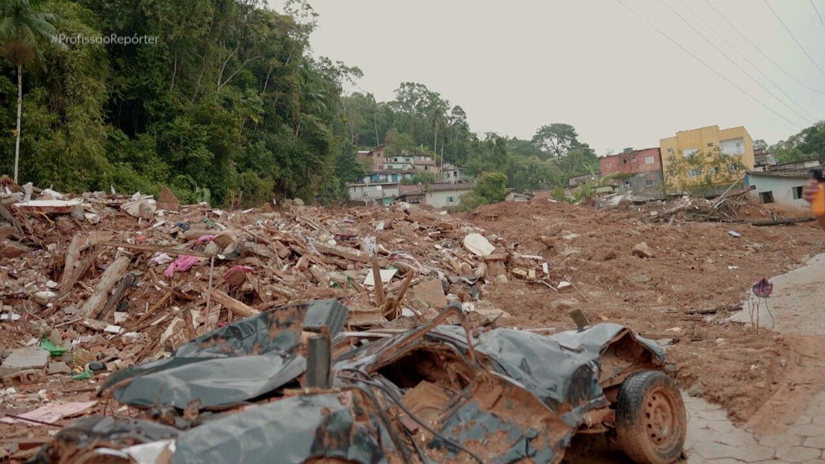 Antes e depois região atingida por tragédia no Litoral Norte de SP