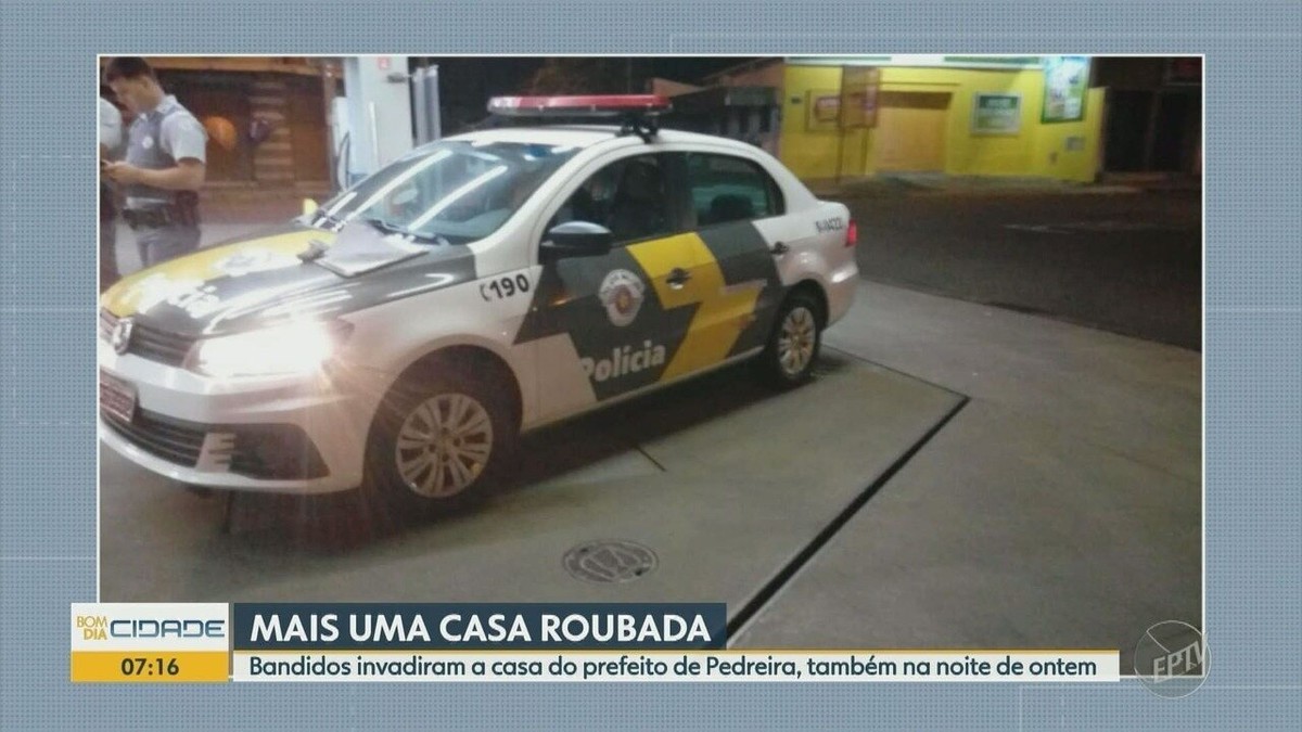 Quadrilha Assalta Casa Do Prefeito De Pedreira E Foge Levando Dois