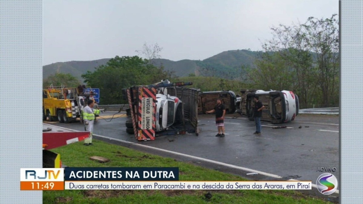 Acidentes Provocam Longo Congestionamento Em Trechos Da Via Dutra No