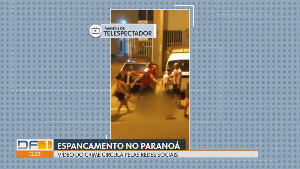 V Deo Mostra Homem Sendo Espancado Por Grupo De Pessoas No Df