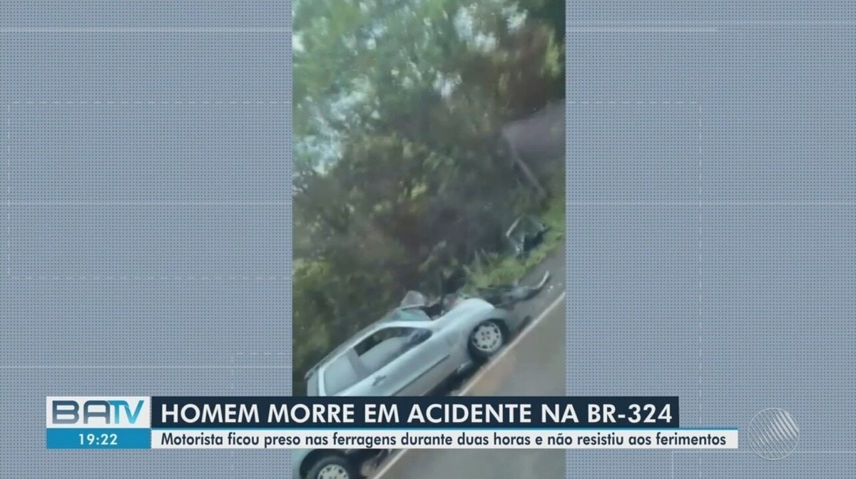 Homem Morre Ap S Batida Entre Carro E Carreta Na Bahia V Tima Ficou