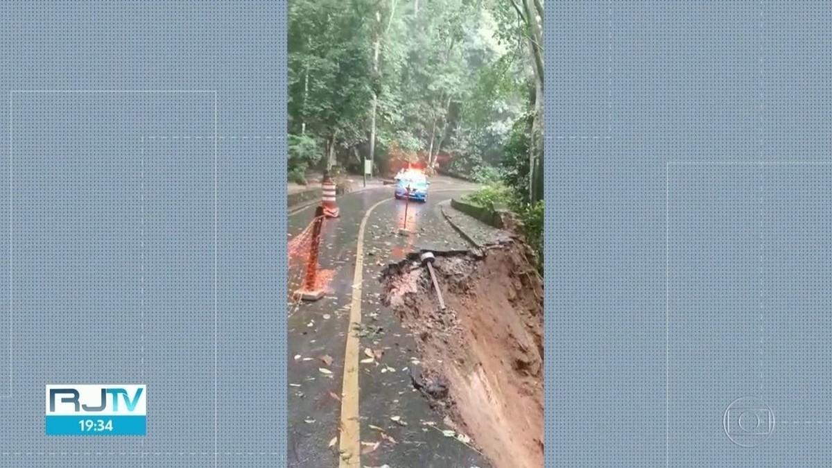 Chuva provoca transtornos no Rio e interdição no Alto da Boa Vista após