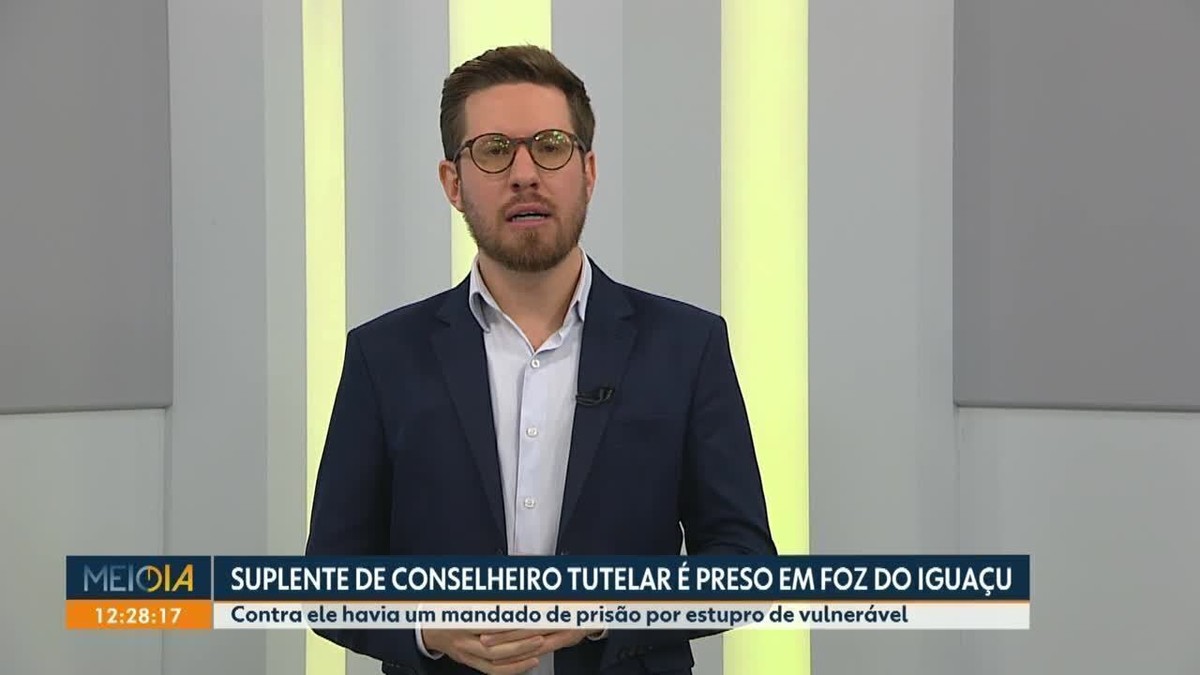 Suplente De Conselheiro Tutelar Preso Em Foz Do Igua U Por Estupro De