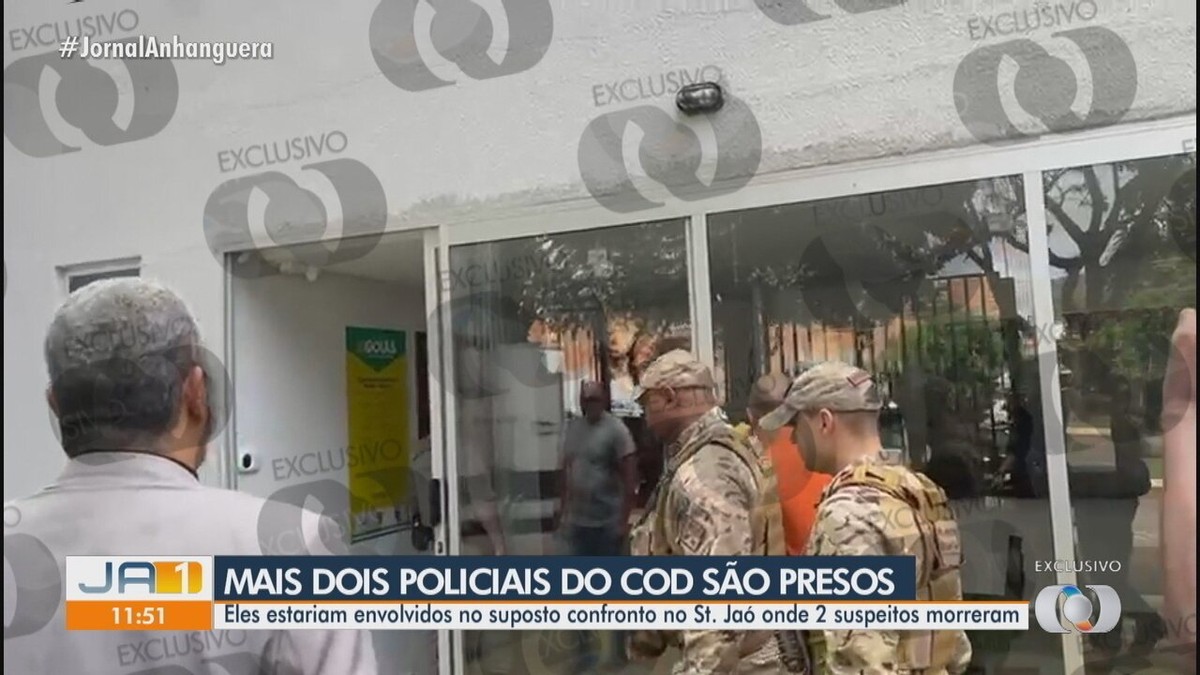 Mais dois policiais são presos suspeitos de participar de suposto