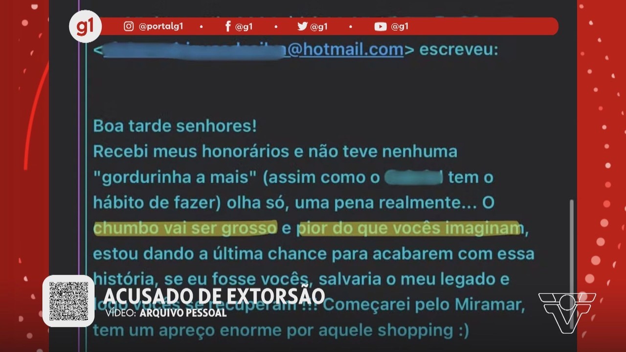 Empresário expõe prints chantagens de ex funcionário preso por