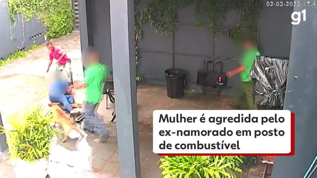 V Deo Mulher Espancada Chutes E Socos Por Ex Namorado Em Posto