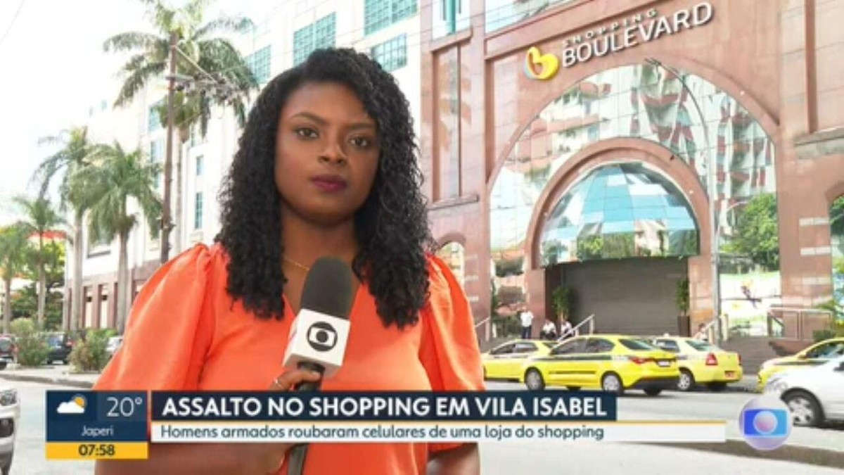 Criminosos Assaltam Loja De Celulares No Shopping Boulevard Rio Em